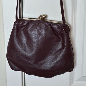Elegant Brown Leather Women's Bag